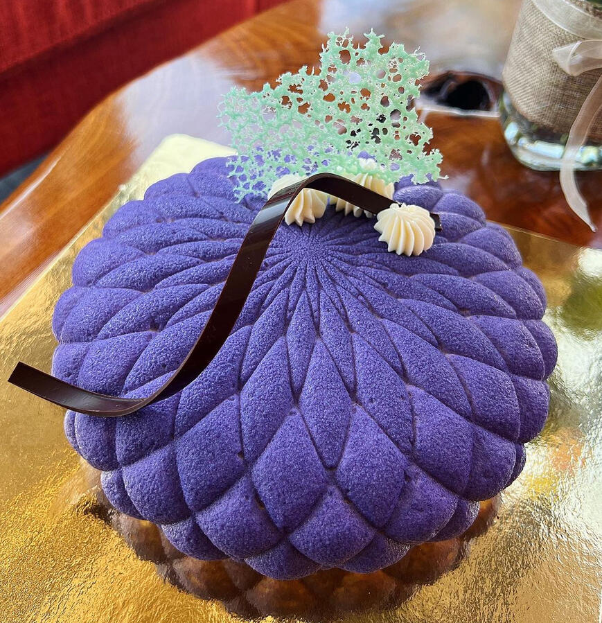 Large Lychee Mousse $42