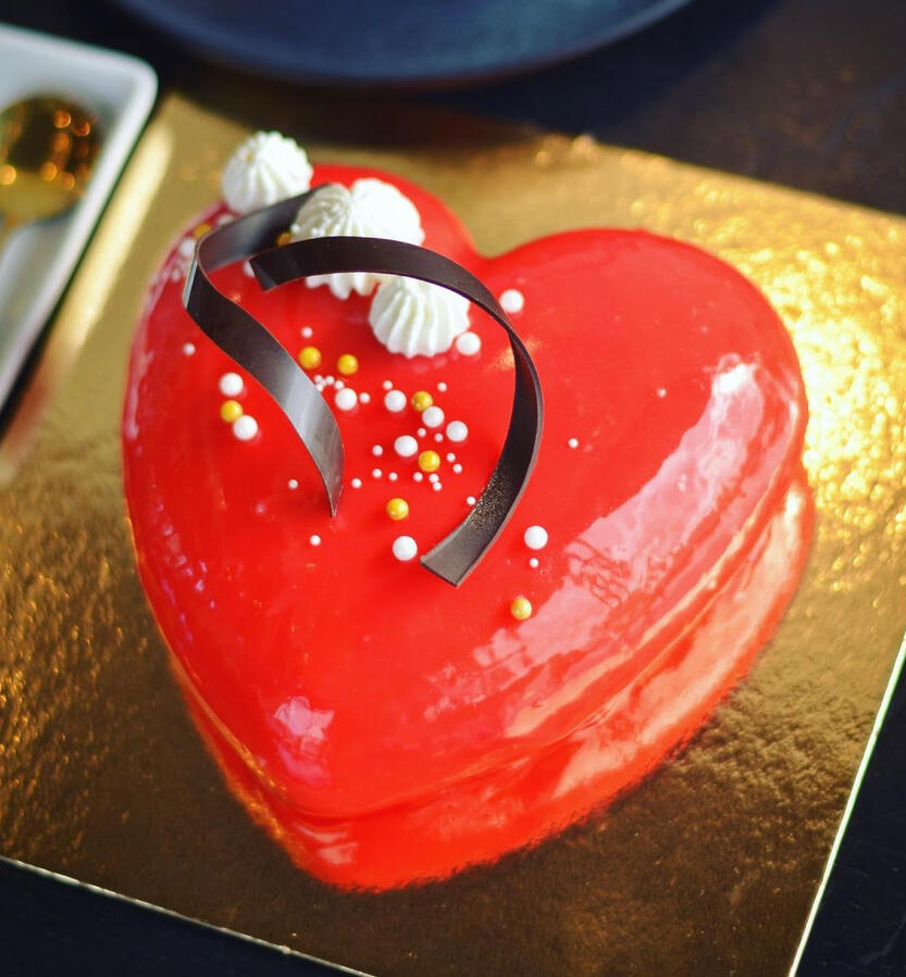 Heart Shape Cake $35