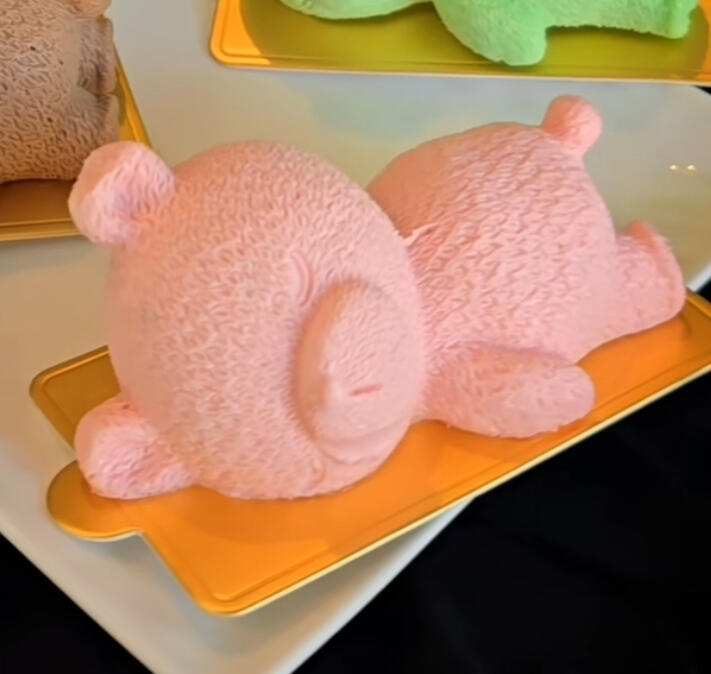 Dragon Fruit Cheesecake Bear $9