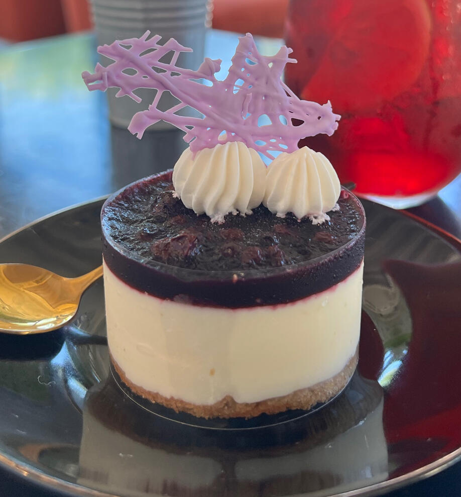 Lemon Blueberry Cheesecake $7